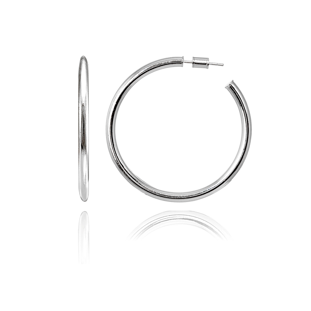 ★ TATIANA★ Silver 925 Carina Flare Hoop Earrings EC3212 5 MUSINSA | TATIANA (Silver 925) Karina Flare Hoop Earrings EC3212